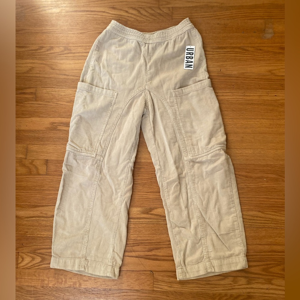 Urban Outfitters Wide Leg Pants, XS, tan